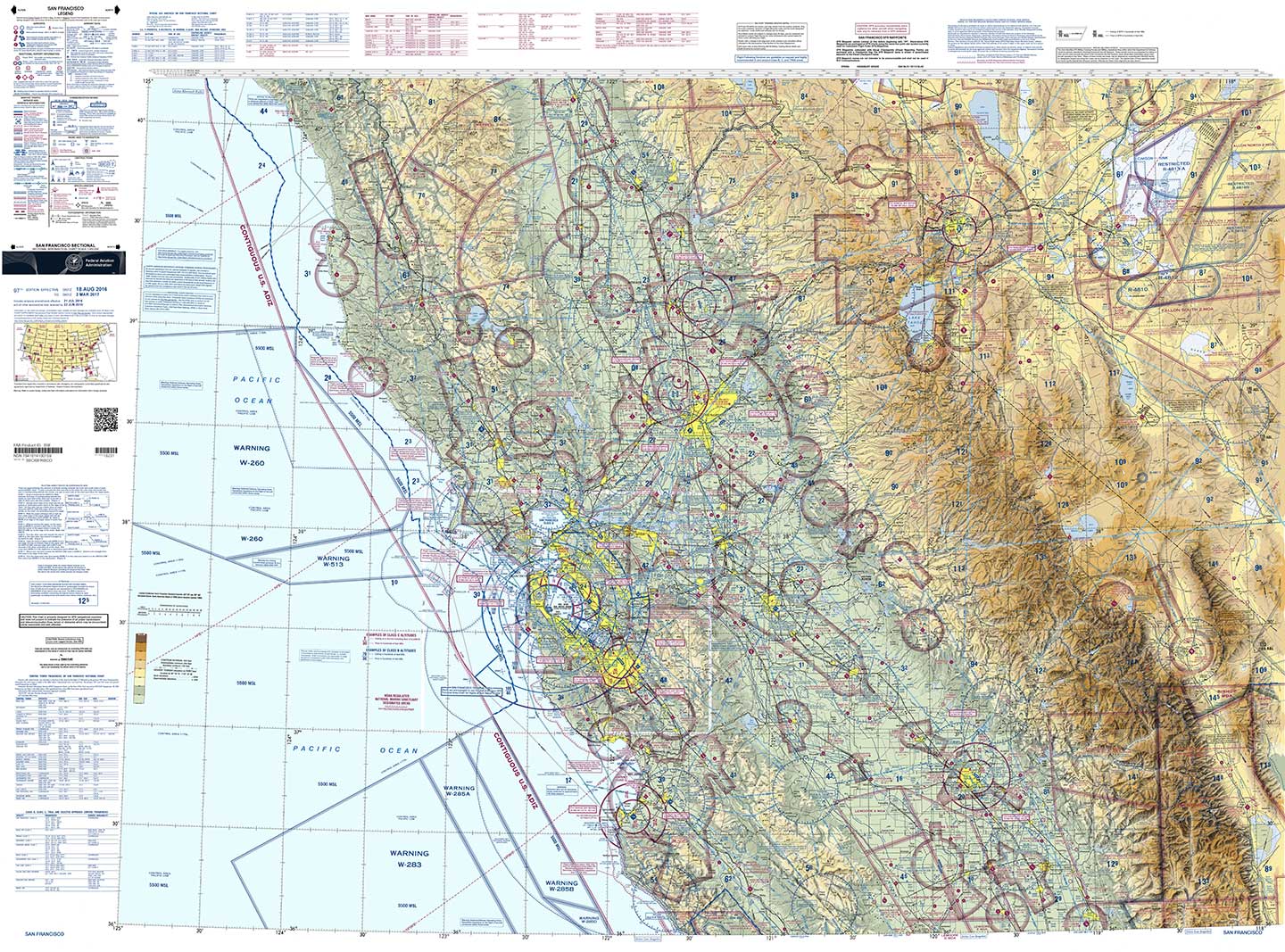 Navigational Charts :: FAA Aeronautical Charts :: Sectional Charts