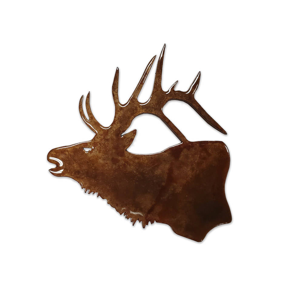 elk head silhouette