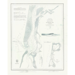 Historical Chart: Humboldt Bay 1852 (21 x 26 inches)