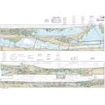 NOAA Chart 11485: Intracoastal Waterway Tolomato River to Palm Shores