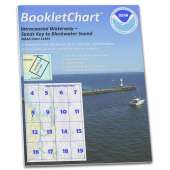 HISTORICAL NOAA BookletChart 11463: Intracoastal Waterway Sands Key to Blackwater Sound