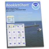 HISTORICAL NOAA BookletChart 13215: Block Island Sound Point Judith to Montauk Point