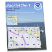 HISTORICAL NOAA BookletChart 18746: San Pedro Channel;Dana Point Harbor, Handy 8.5" x 11" Size. Paper Chart Book Designed for use Aboard Small Craft