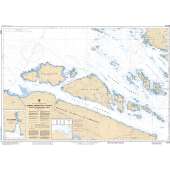 CHS Chart 3549: Queen Charlotte Strait Western Portion/Partie Ouest