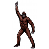 Disco Squatch STICKER (1 STICKER)