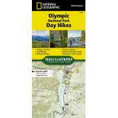 Olympic National Park Day Hikes Map (National Geographic Map)