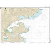 HISTORICAL NOAA Chart 16603: Kukak Bay: Alaska Peninsula
