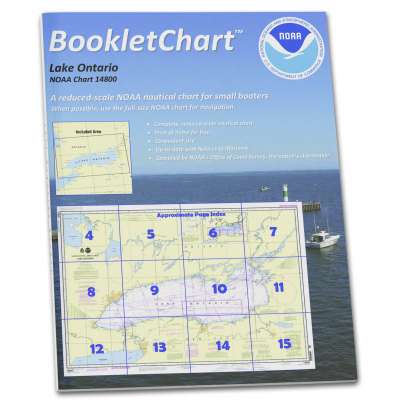 NOAA BookletChart 14800: Lake Ontario