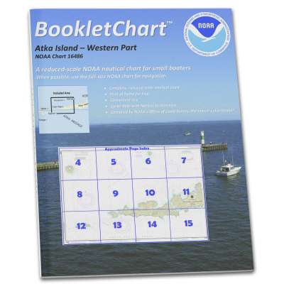 HISTORICAL NOAA Booklet Chart 16486: Atka Island: Western Part