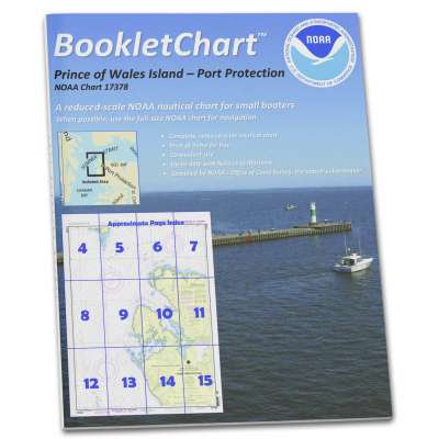 HISTORICAL NOAA BookletChart 17378: Port Protection: Prince of Wales Island