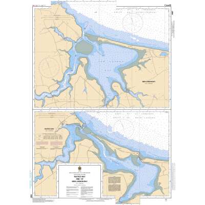 CHS Chart 4467: Rustico Bay and/et New London Bay