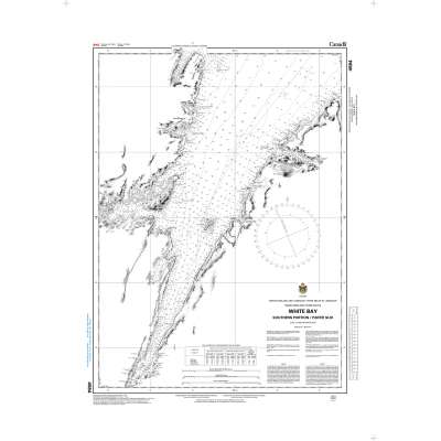 CHS Chart 4584: White Bay - Southern Part / Partie Sud