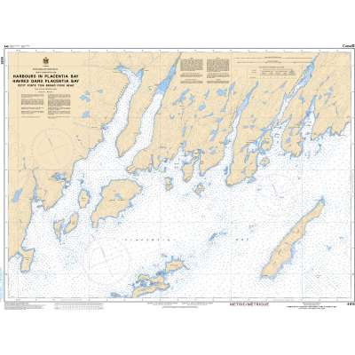 CHS Chart 4615: Harbours in Placentia Bay Petite Forte to Broad Cove Head