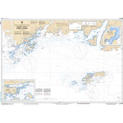 CHS Chart 4825: Burgeo and/et Ramea Islands