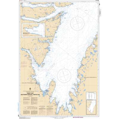CHS Chart 4851: Trinity Bay - Southern Portion/Partie Sud