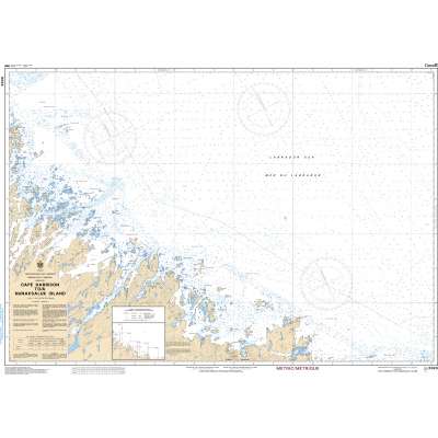 CHS Chart 5023: Cape Harrison to/à Nunaksaluk Island