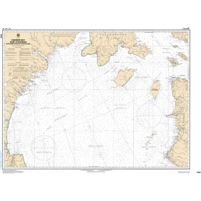 CHS Chart 5449: Hudson Bay Baie d'Hudson, Northern Portion/Partie nord