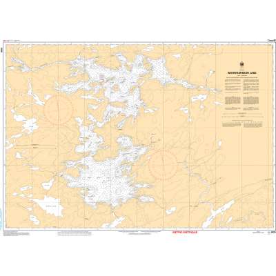 CHS Chart 6026: Wahwashkesh Lake
