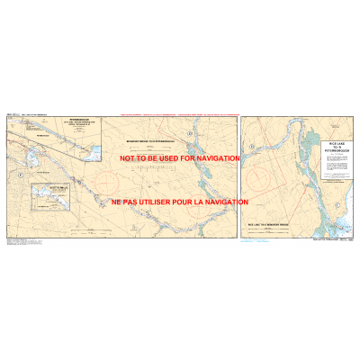 CHS Chart 2022: Healey Falls Locks to Peterborough / Écluses de Healey Falls à Peterborough