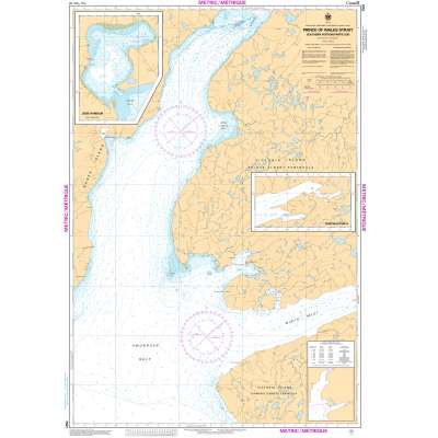 CHS Chart 7521: Prince of Wales Strait, Southern Portion/ Partie Sud
