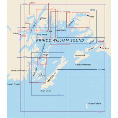 Prince William Sound BookletChart (West)