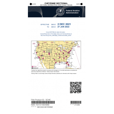 FAA Chart:  VFR Sectional CHEYENNE