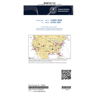 FAA Chart:  VFR TAC MEMPHIS
