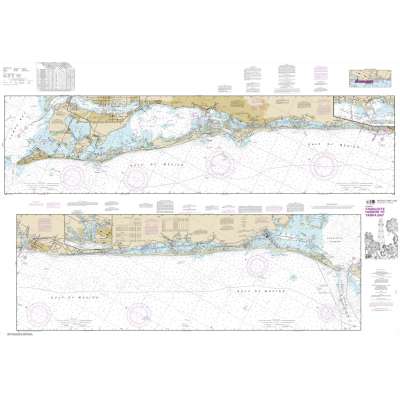 HISTORICAL NOAA Chart 11425: Intracoastal Waterway Charlotte Harbor to Tampa Bay
