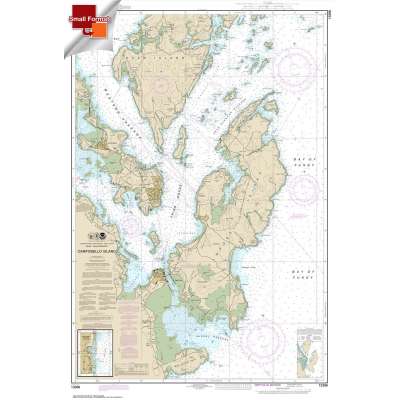 HISTORICAL NOAA Chart 13396: Campobello Island; Eastport Harbor