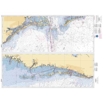 HISTORICAL NOAA Chart 11411: Intracoastal Waterway Tampa Bay to Port Richey