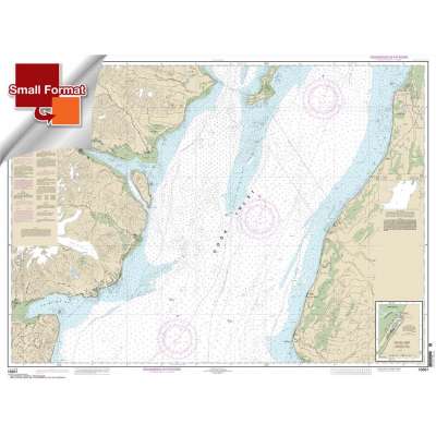 HISTORICAL NOAA Chart 16661: Cook Inlet-Anchor Point to Kalgin Island;Ninilchik Harbor