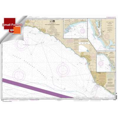 NOAA Chart 18725: Port Hueneme to Santa Barbara;Santa Barbara;Channel Islands Harbor and Port Hueneme;Ventura