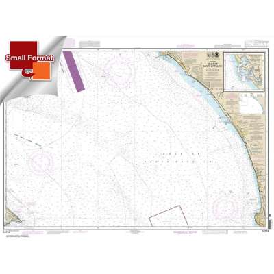 NOAA Chart 18774: Gulf of Santa Catalina;Delmar Boat Basin-Camp Pendleton