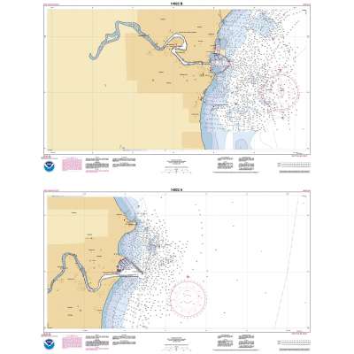 HISTORICAL NOAA Chart 14922: Manitowoc and Sheboygan