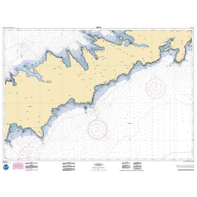 HISTORICAL NOAA Chart 16514: Kulikak Bay and Surveyor Bay
