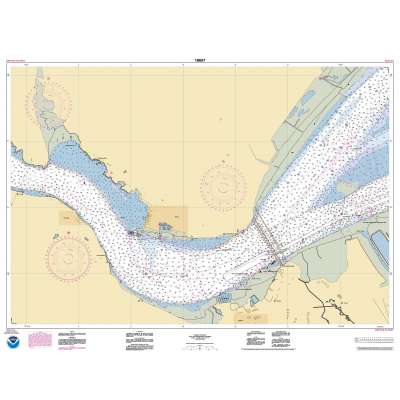 HISTORICAL NOAA Chart 18657: Carquinez Strait