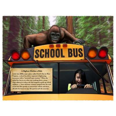 BIGFOOT 2025 Calendar "Dangerous Encounters"