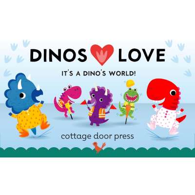 Dinos Love Diggers - Board Book