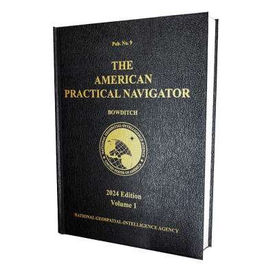 2024 American Practical Navigator - Bowditch - Volume 1 - Hardcover Book - Preorder