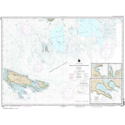 HISTORICAL NOAA Chart 16547: Sanak Island and Sandman Reefs;Northeast Harbor;Peterson and Salmon Bays;Sanak Harbor