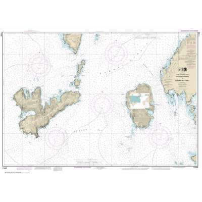 HISTORICAL NOAA Chart 17402: Southern Entrances to Sumner Strait