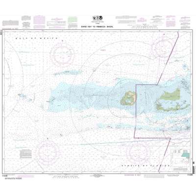 HISTORICAL NOAA Chart 11439: Sand Key to Rebecca Shoal