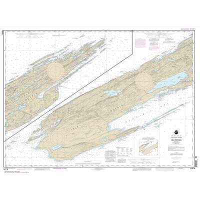 HISTORICAL NOAA Chart 14976: Isle Royale