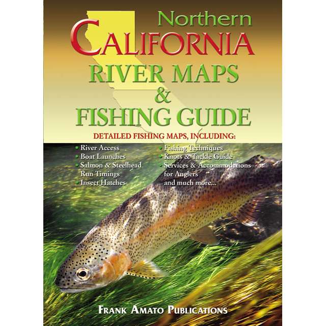 Pacific Northwest / Pacific Coast :: All Pacific Northwest & Pacific Coast  Books :: California Travel & Recreation :: Northern California River Maps &  Fishing Guide: Revised 2016 Edition - Paradise Cay 