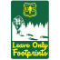 USFS Leave Only Footprints (10 PACK)