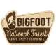 Footprint - National Forest Leave Only Footprints - Vinyl Sticker (1 STICKER)